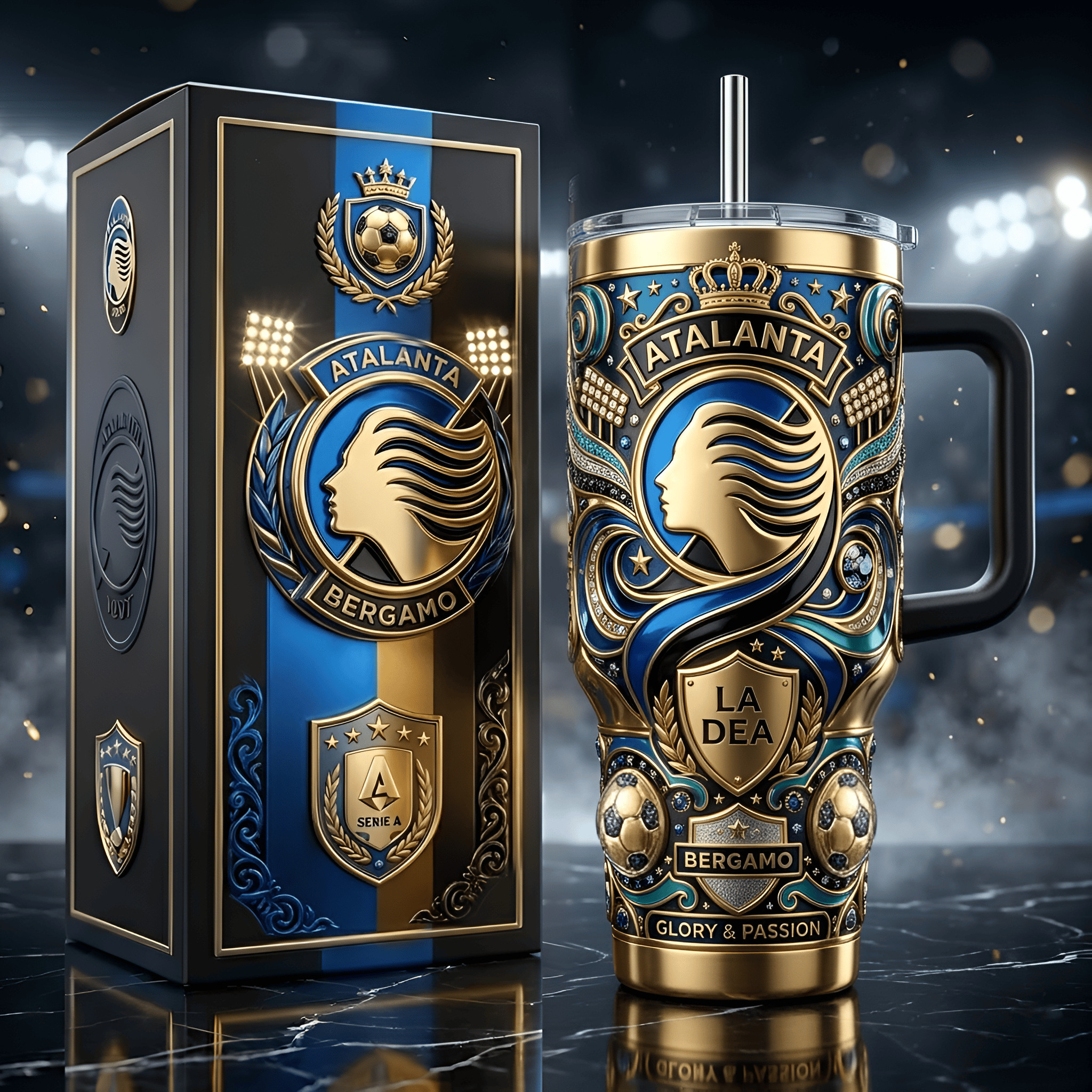 ATA 40oz Tumbler With Handle PDL