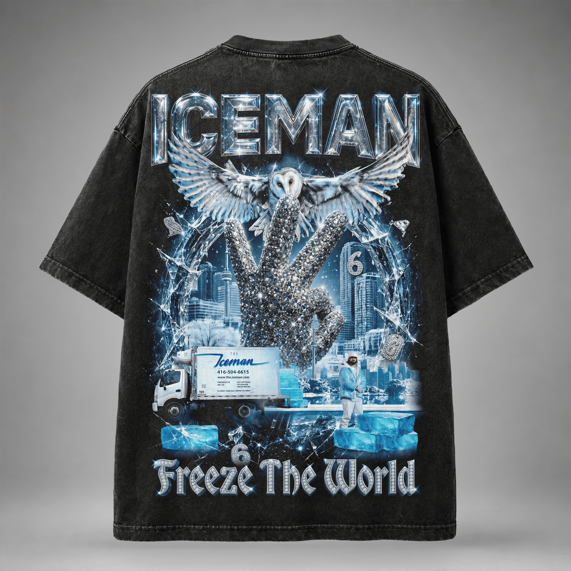 PREMIUM DRK 3D SHIRT LNTH