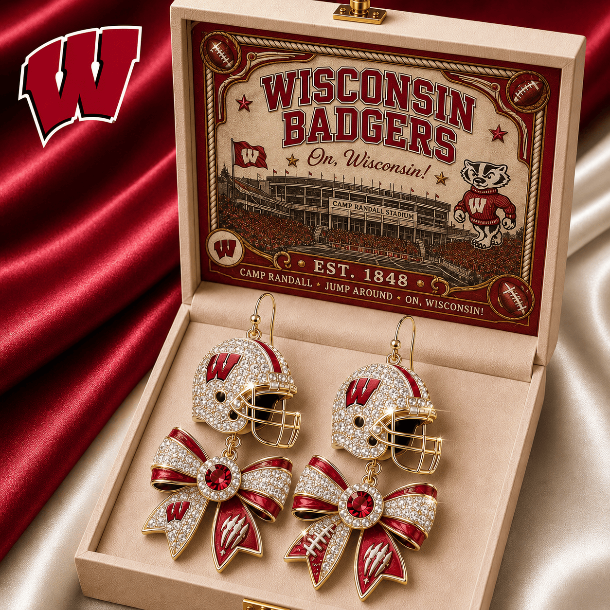 Premium WBG Dangle Earrings TNSM