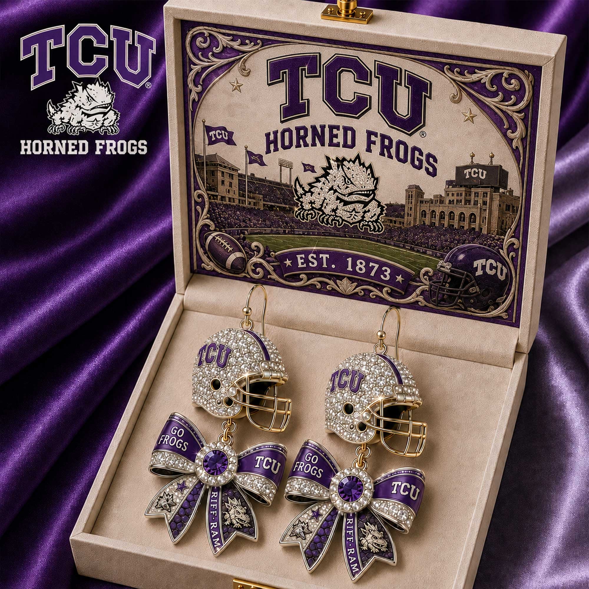 Premium TCU Dangle Earrings TNSM