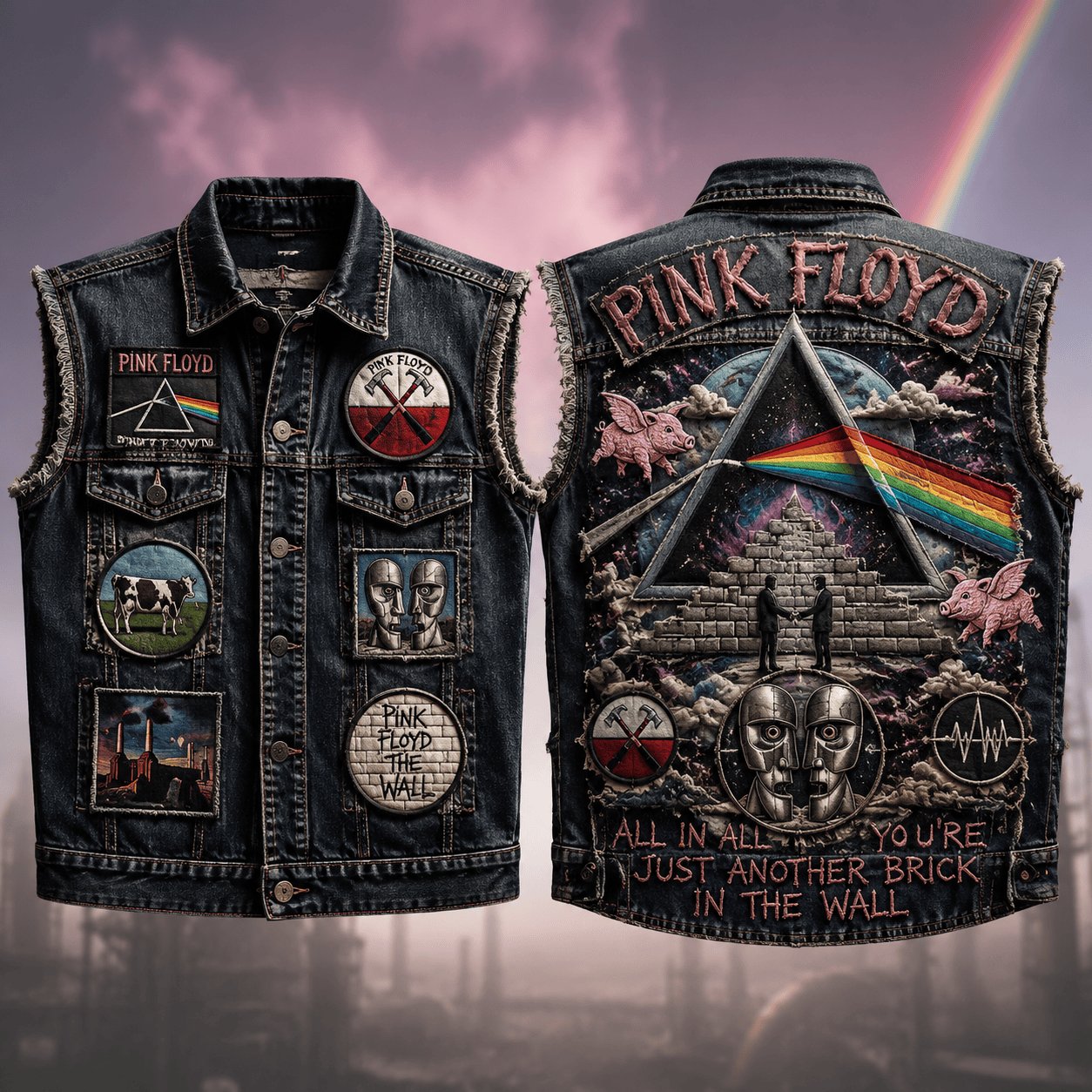 PFD PREMIUM DENIM VEST LNTH