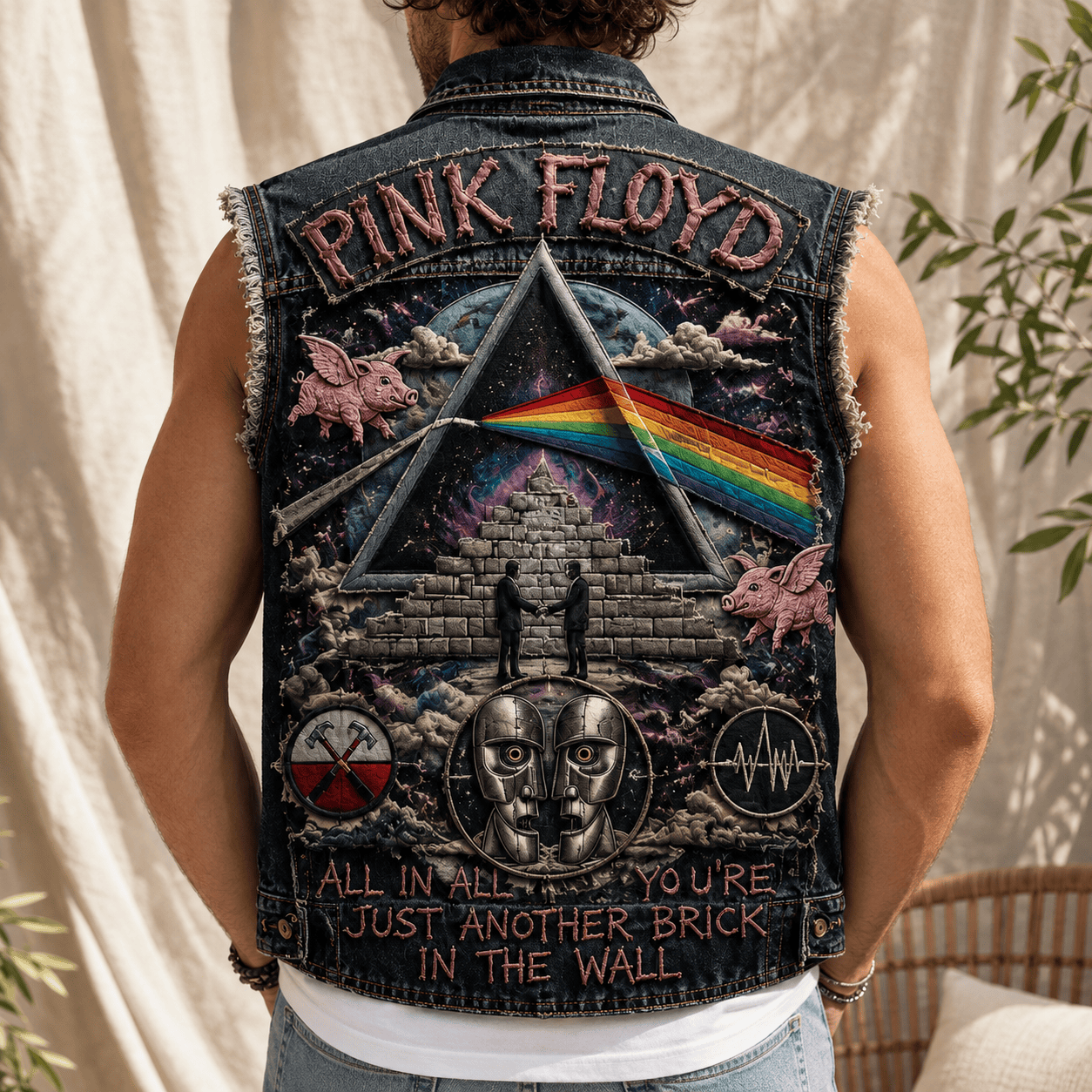 PFD PREMIUM DENIM VEST LNTH