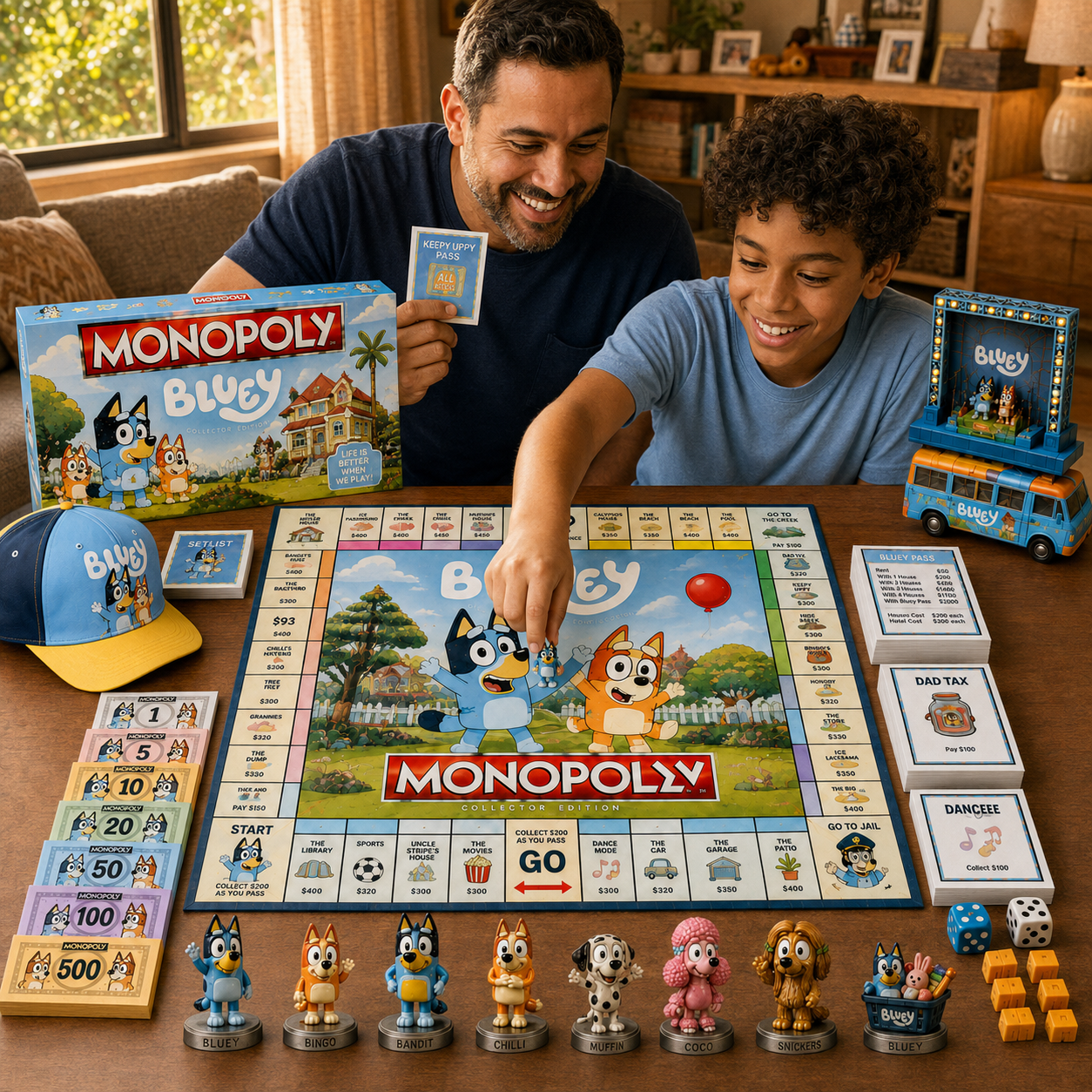 Premium BLU Board Game BMD