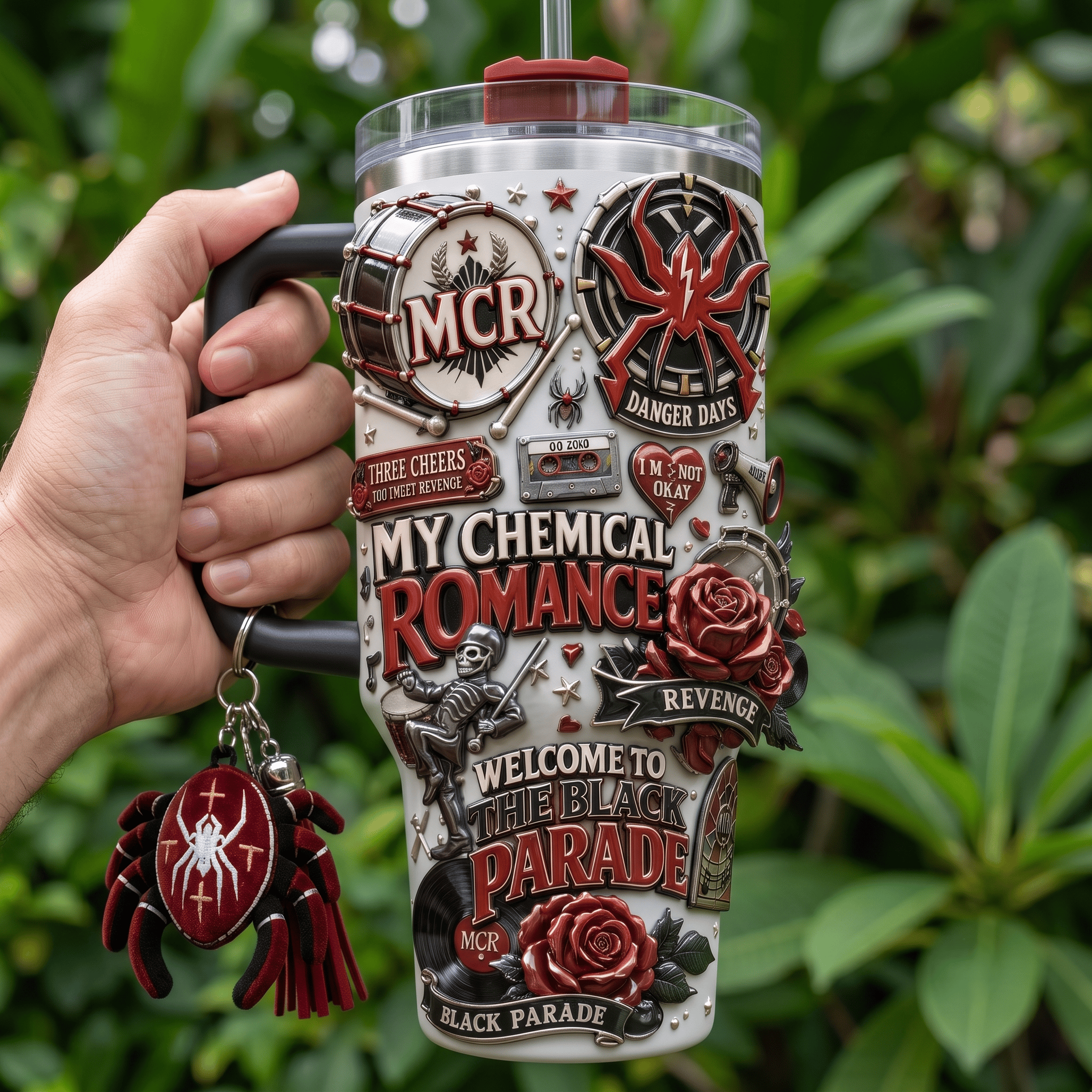 MCR 40oz Tumbler With Handle HTTT