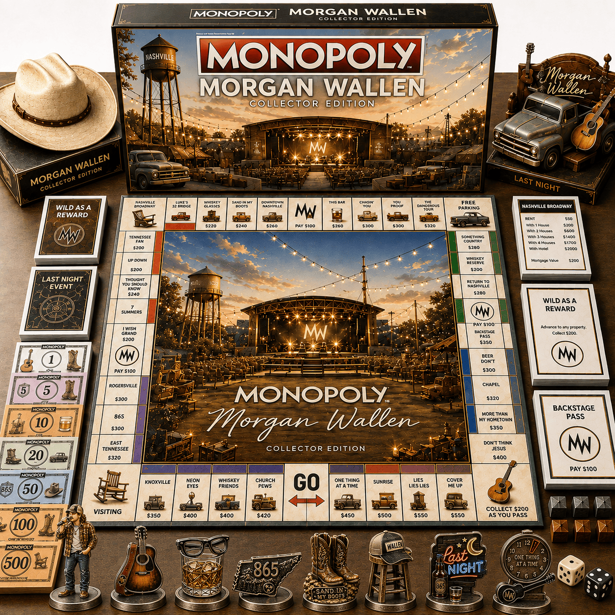 Premium MGWL Board Game TMH