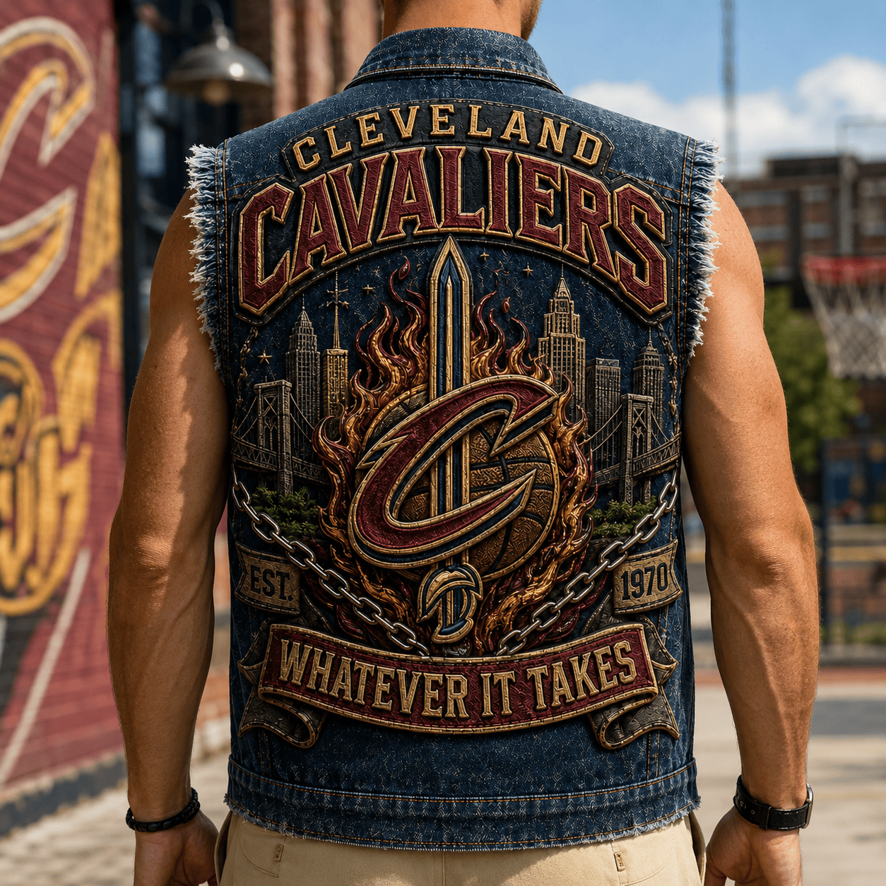 CVLR PREMIUM DENIM VEST NVH