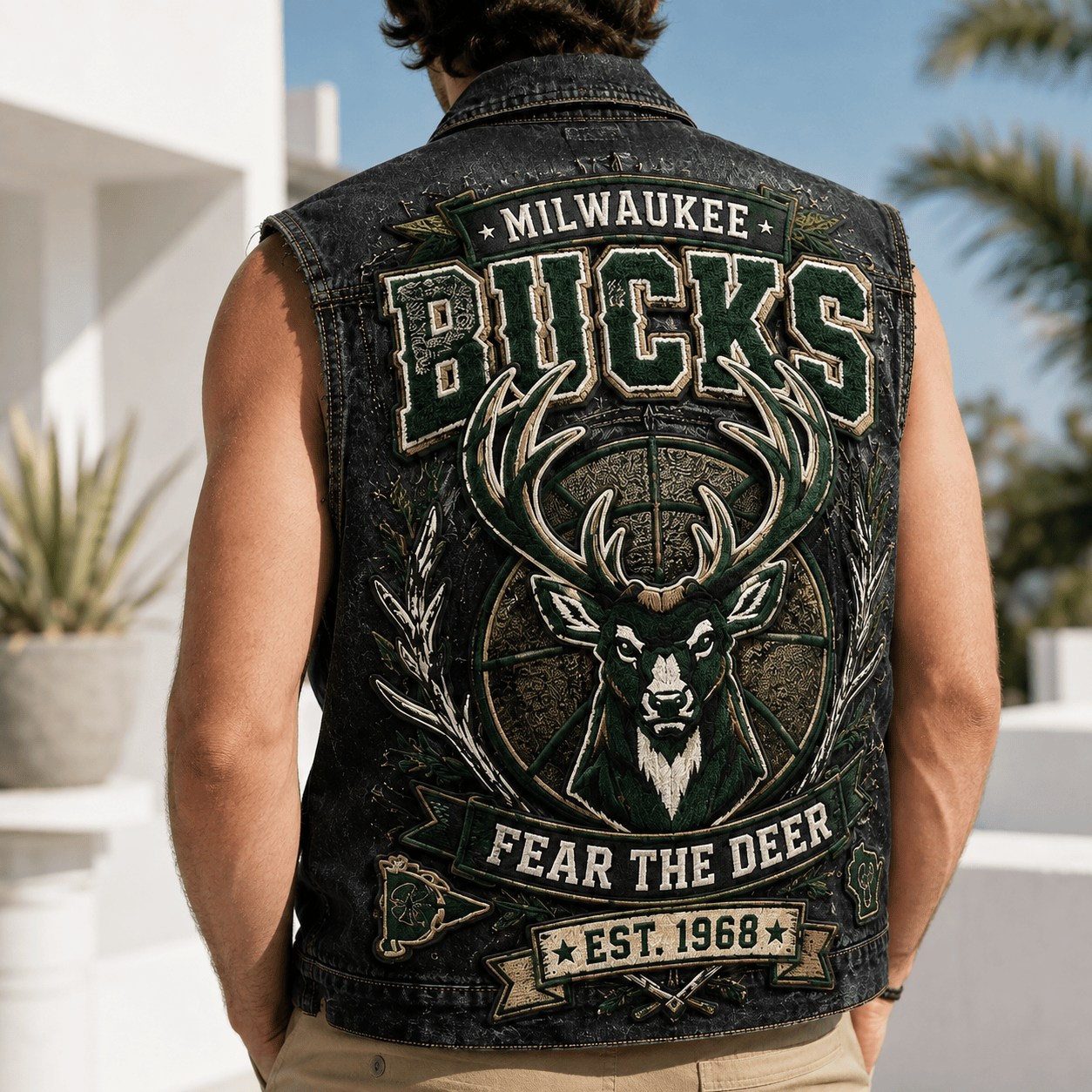 MLKBB PREMIUM DENIM VEST NVH