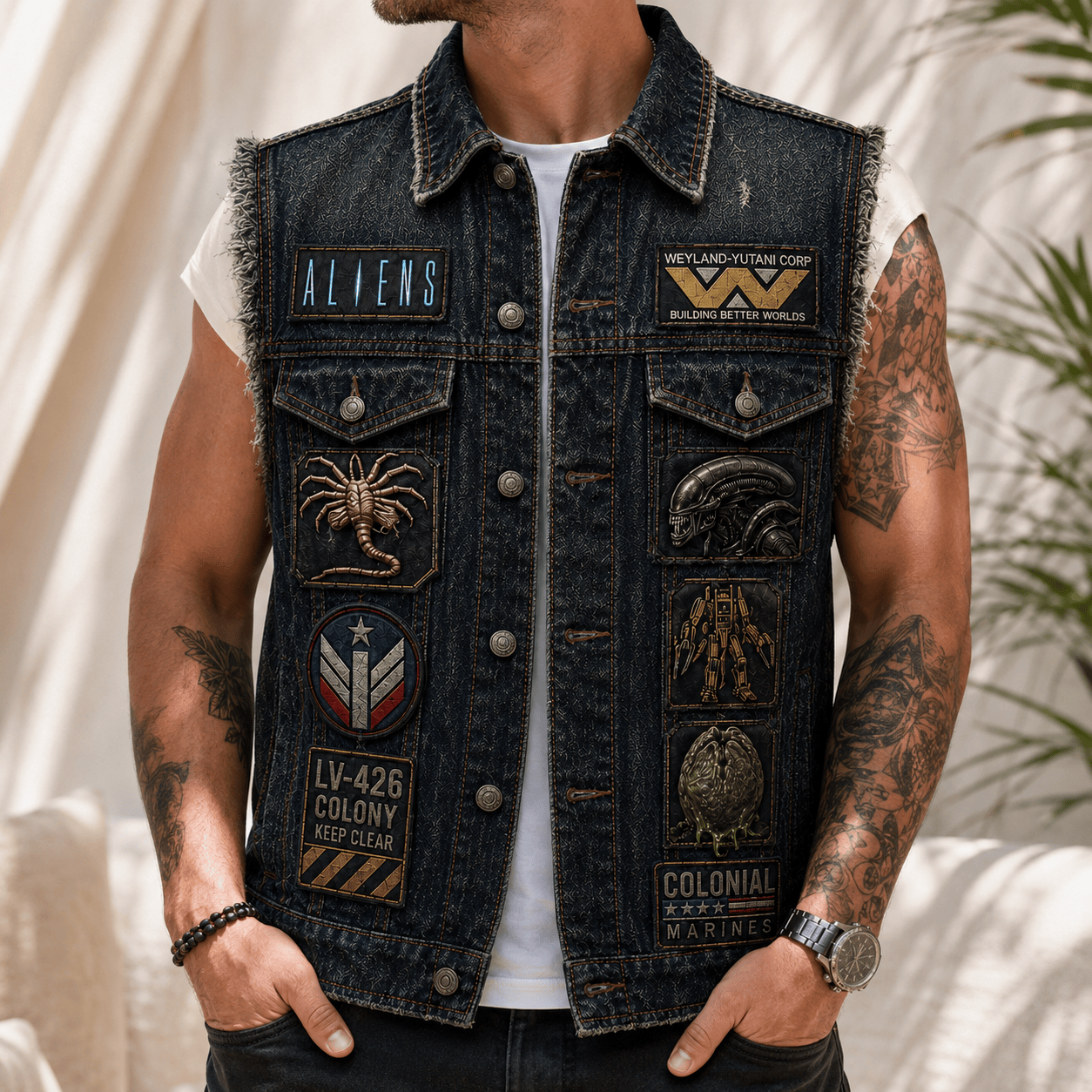 ALE PREMIUM DENIM VEST HQH