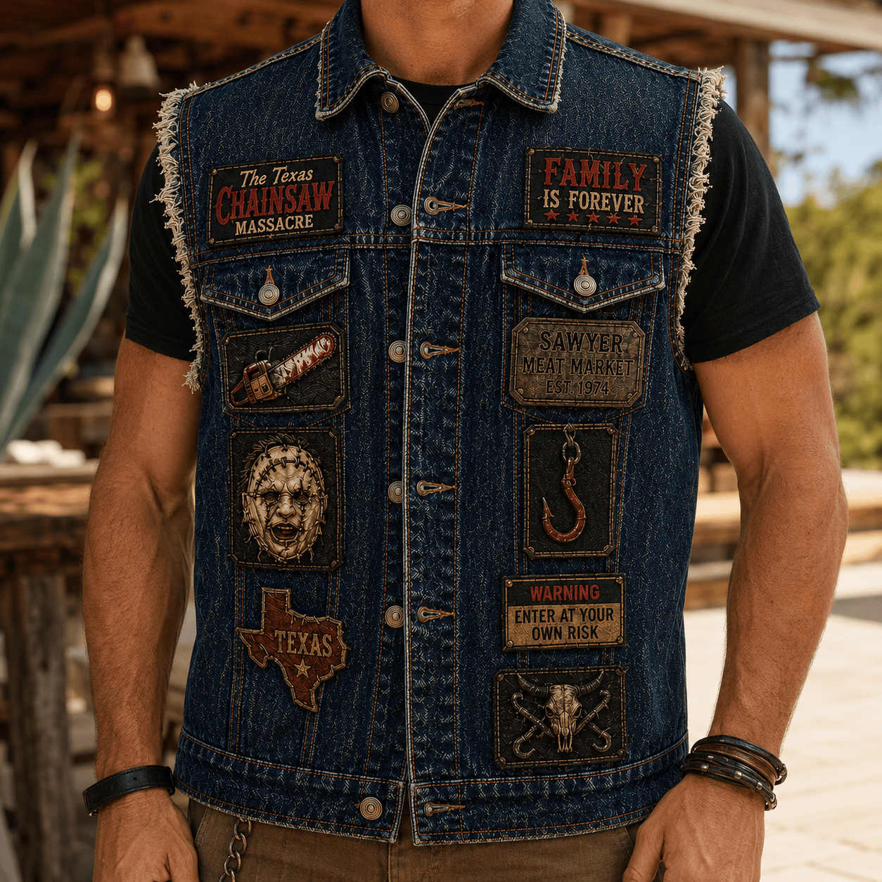 LTFA PREMIUM DENIM VEST HQH