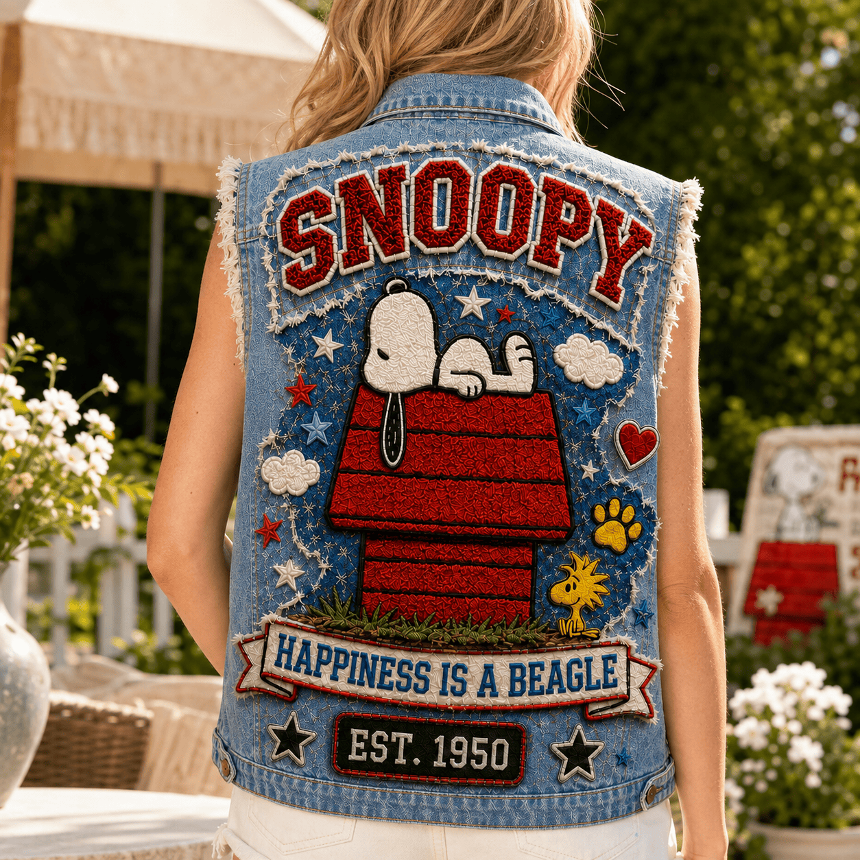 SPNY PREMIUM DENIM VEST TTNL
