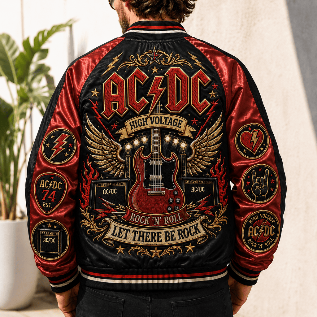 PREMIUM ACD SATIN BASEBALL JACKET NTNA