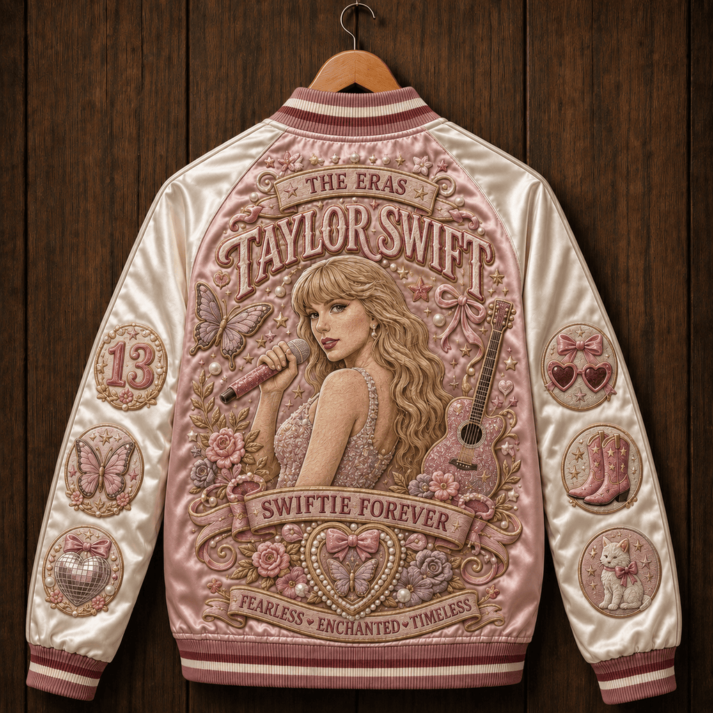 PREMIUM TLSW SATIN BASEBALL JACKET NTNA