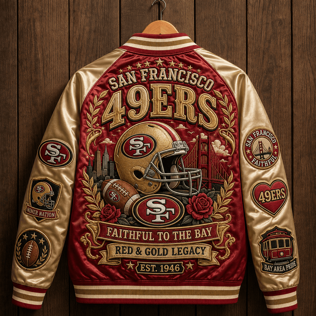 PREMIUM SF49 SATIN BASEBALL JACKET NTNA