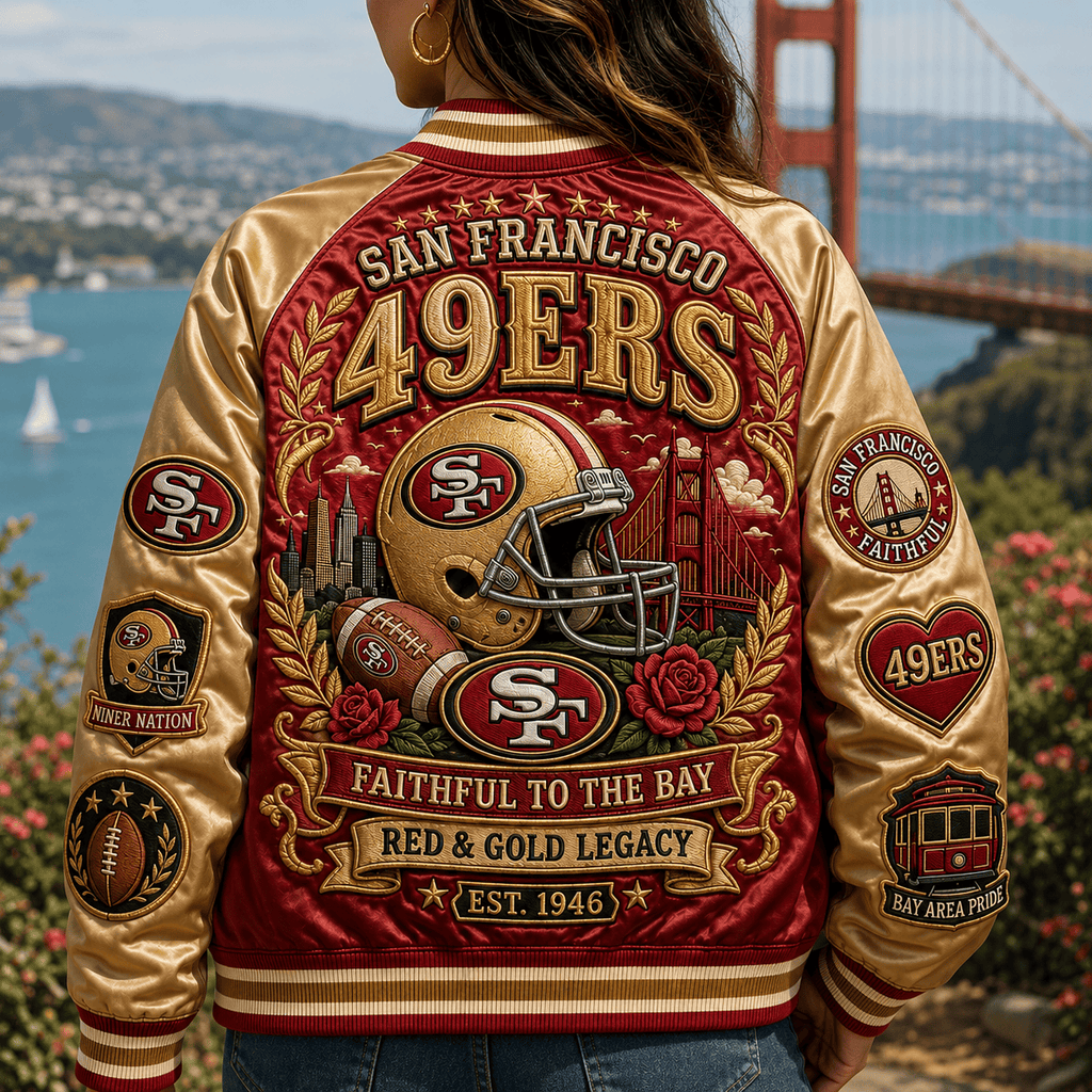 PREMIUM SF49 SATIN BASEBALL JACKET NTNA