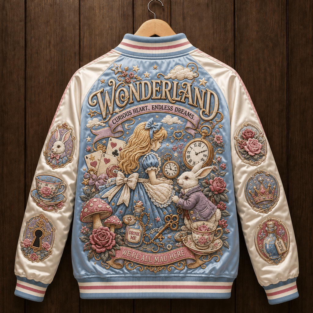 PREMIUM ALW SATIN BASEBALL JACKET NTNA