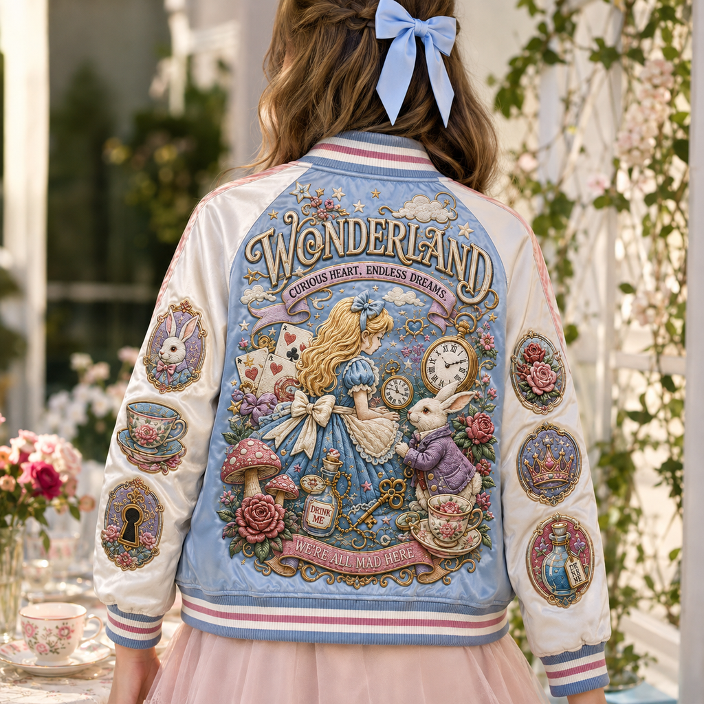 PREMIUM ALW SATIN BASEBALL JACKET NTNA