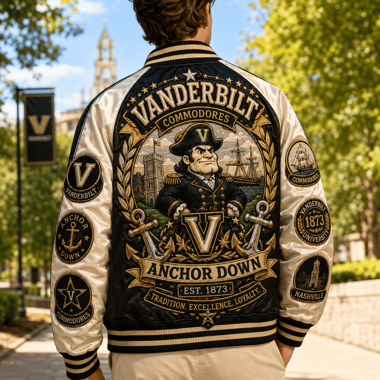 PREMIUM VDBC SATIN BASEBALL JACKET NTNA