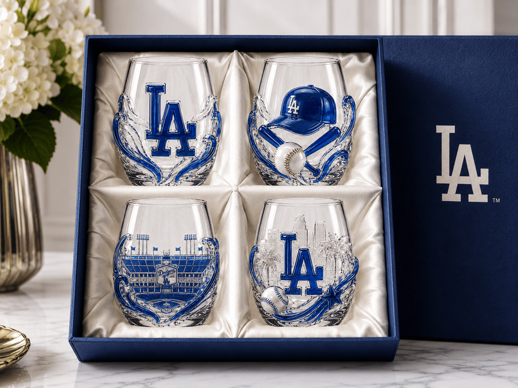 LAD Stemless Glass Cup Set TTTT