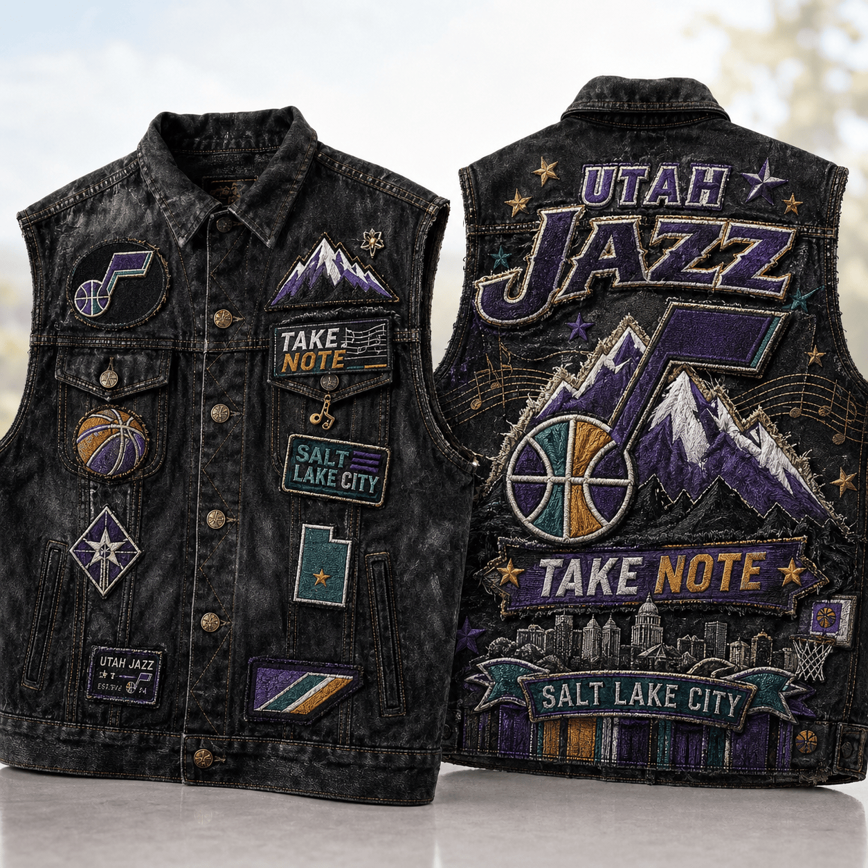 UTJ PREMIUM DENIM VEST NVH