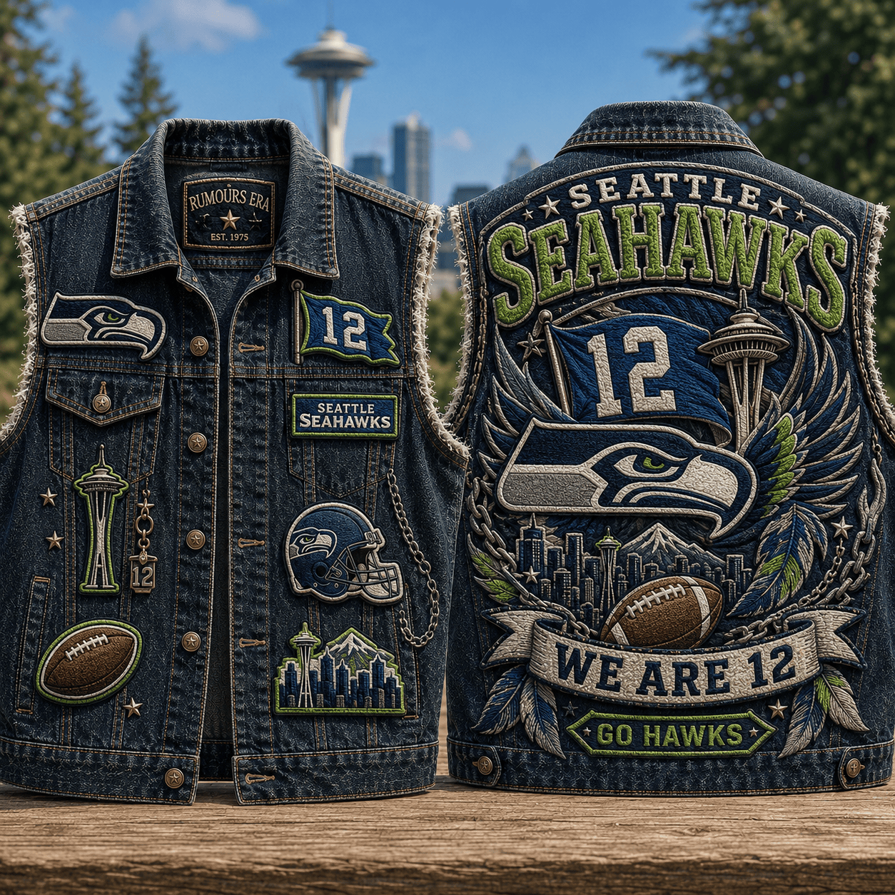 STSH PREMIUM DENIM VEST HQH