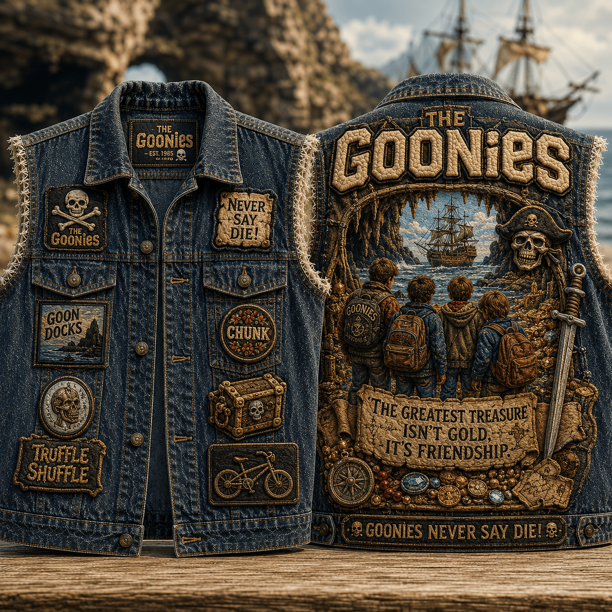 TGNS PREMIUM DENIM VEST HQH