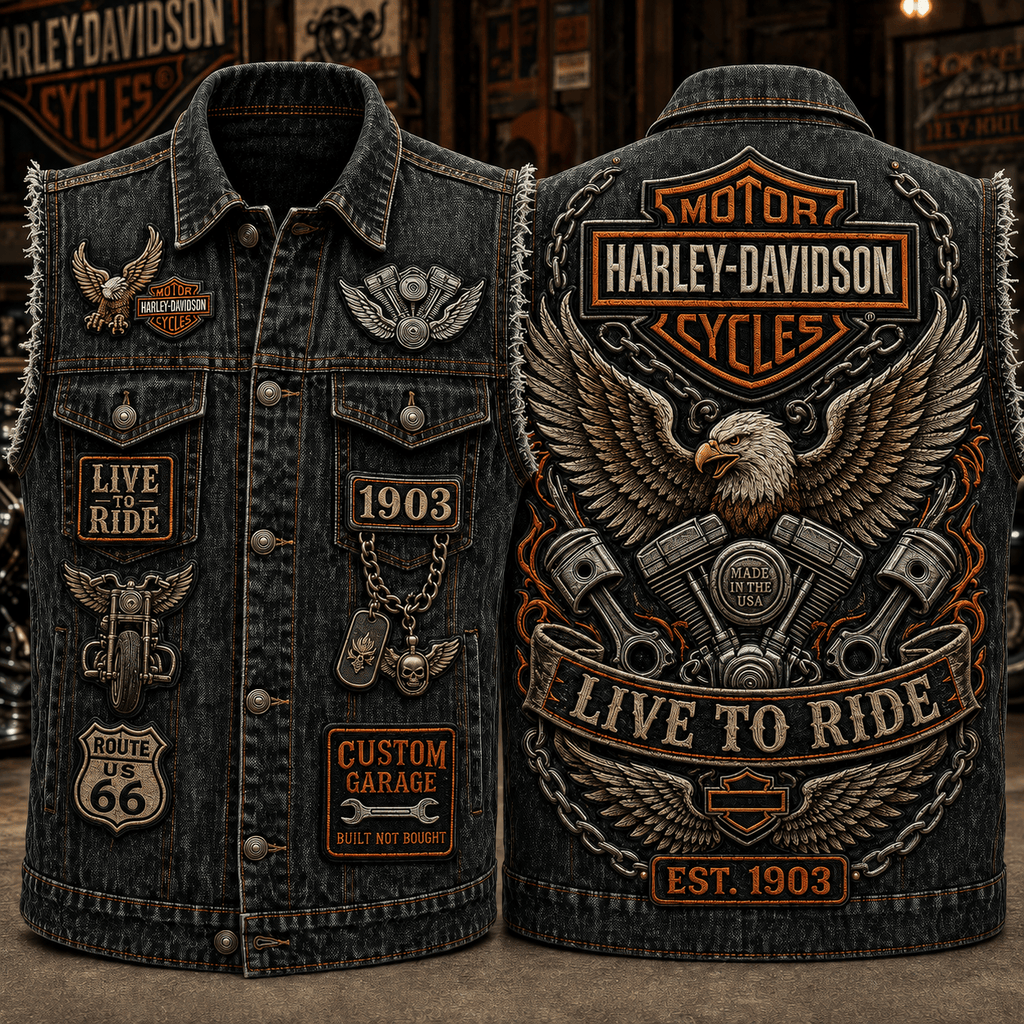 HLDV PREMIUM DENIM VEST TTNL