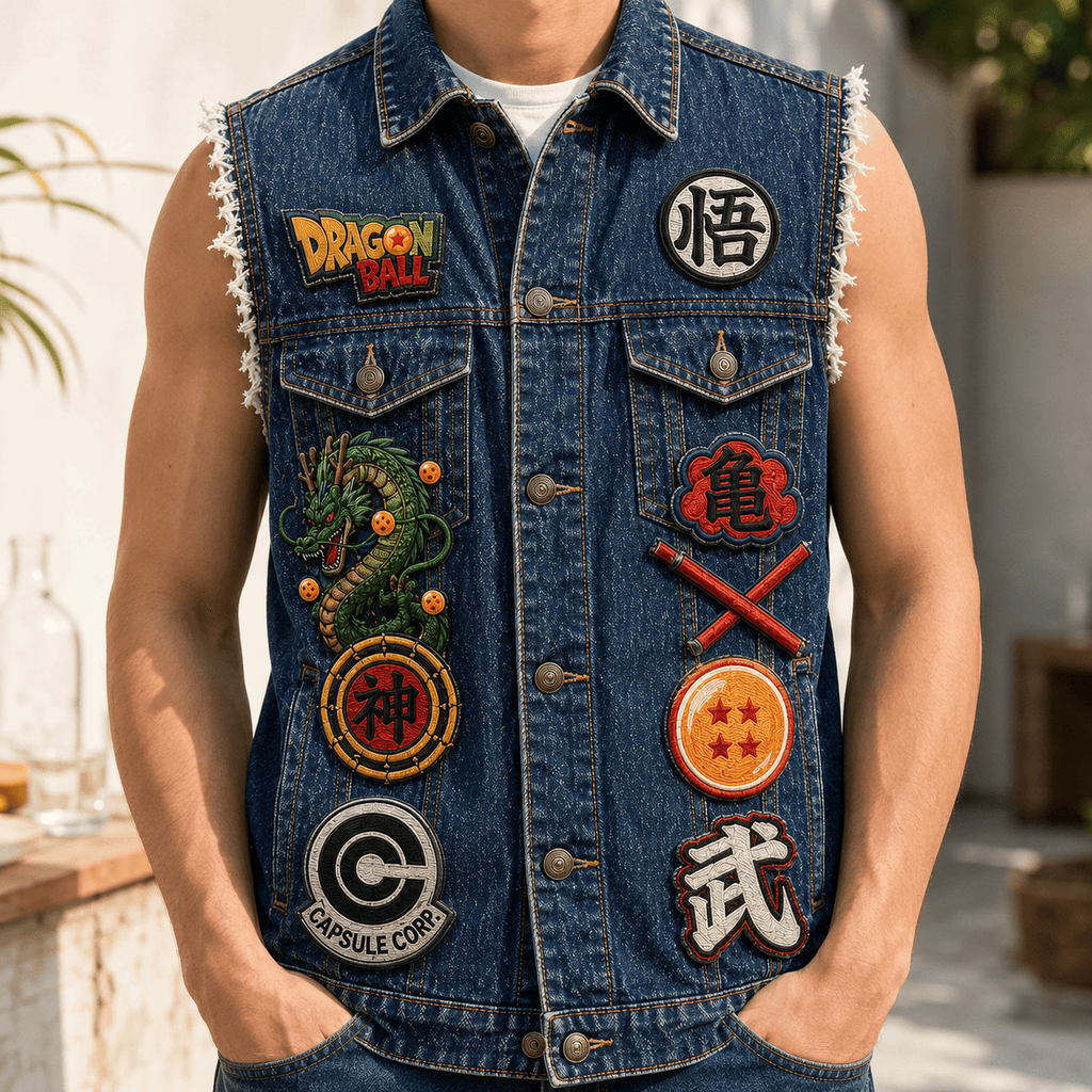 DRGB PREMIUM DENIM VEST TTNL