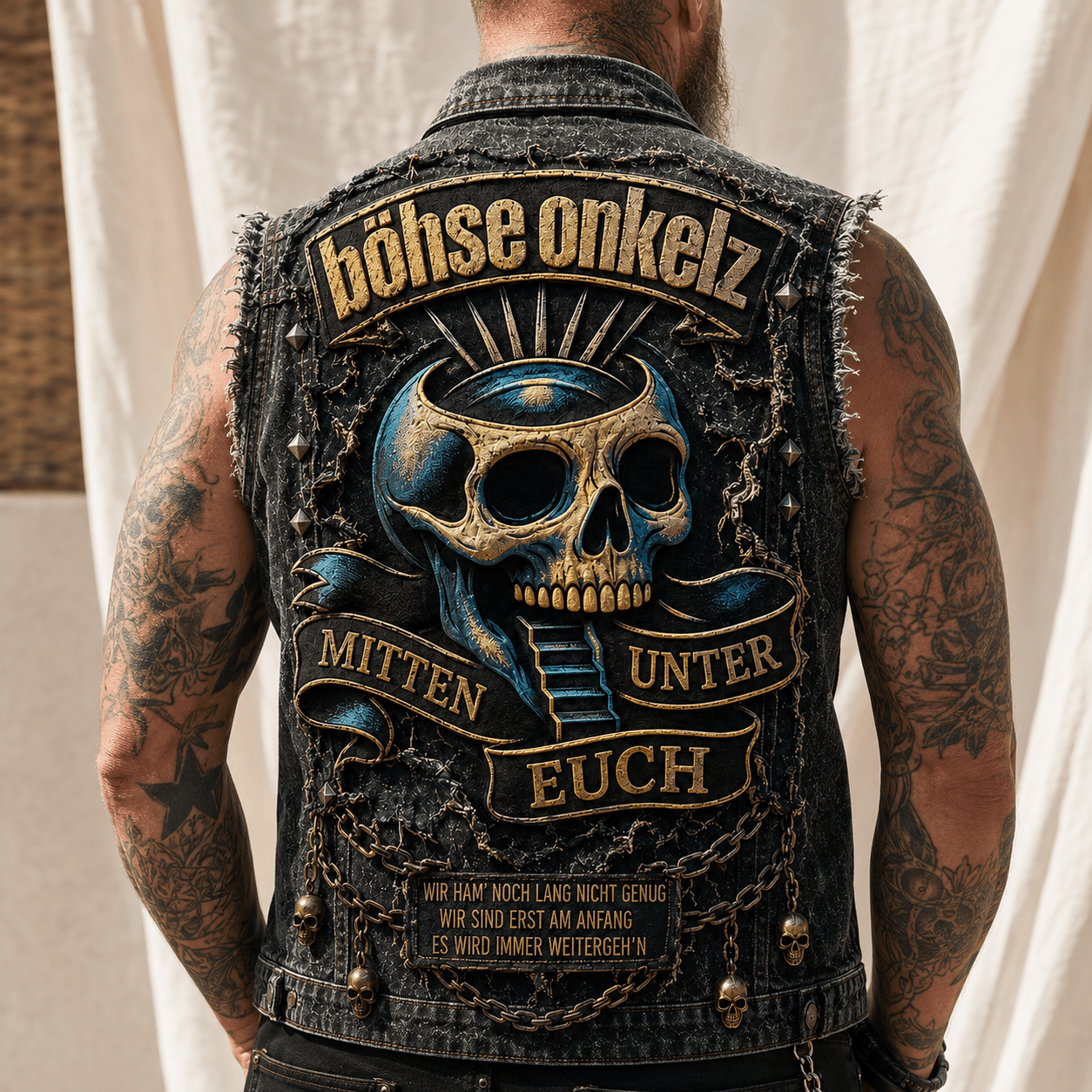 BHOK PREMIUM DENIM VEST TTNL