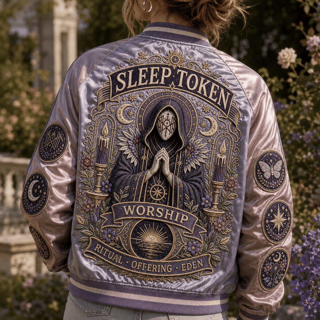 PREMIUM SLT SATIN BASEBALL JACKET NTNA