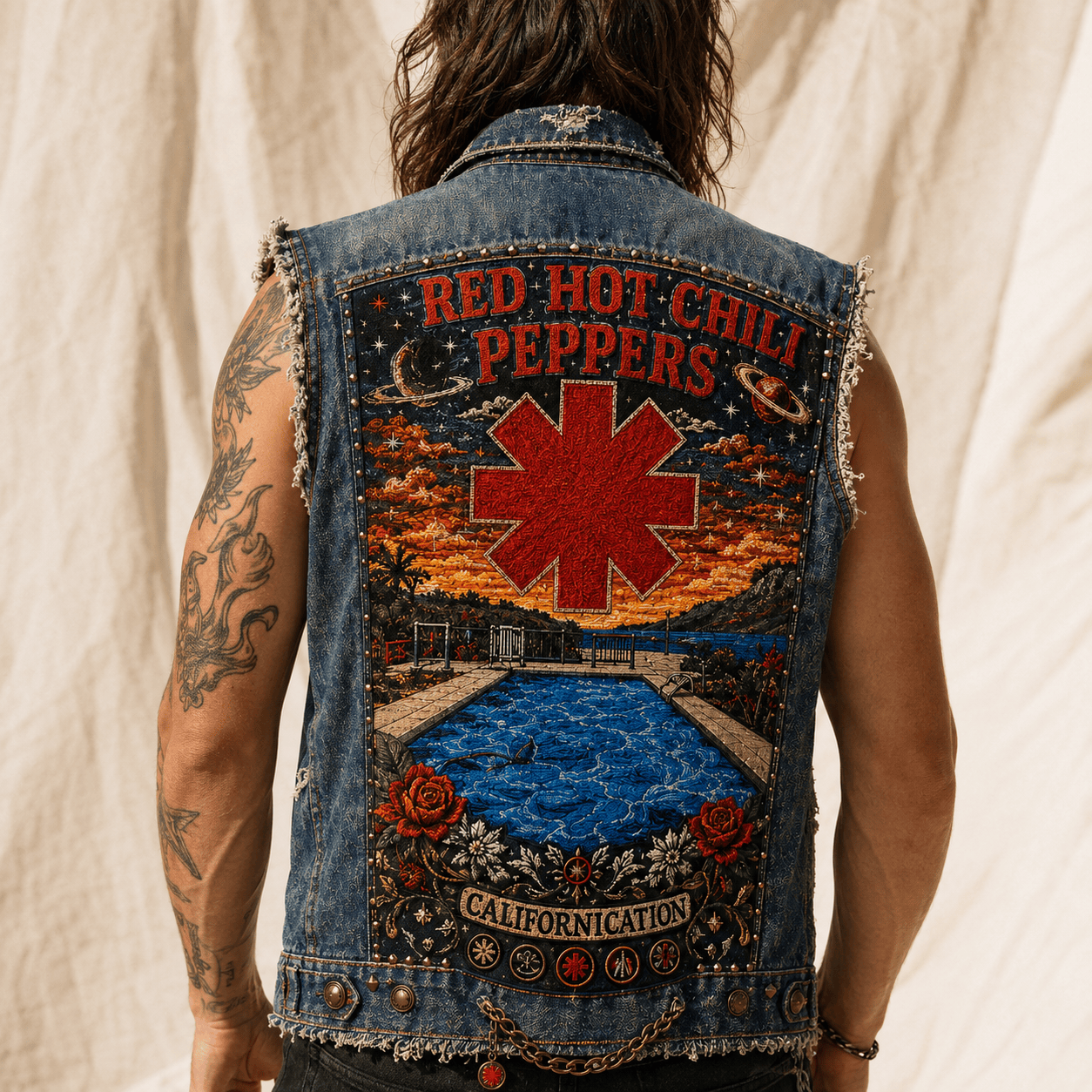 RHCP PREMIUM DENIM VEST NVH