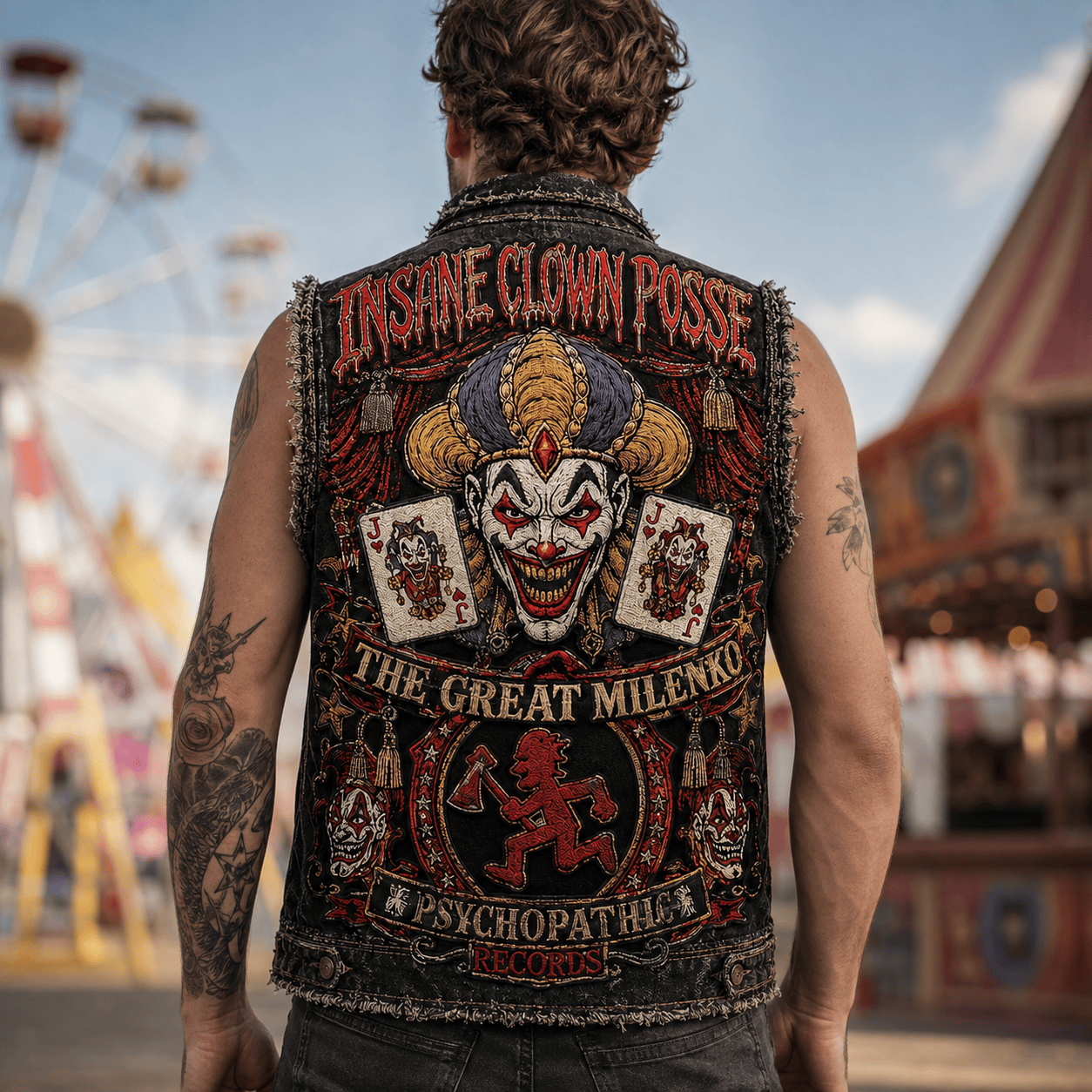 ICP PREMIUM DENIM VEST NVH