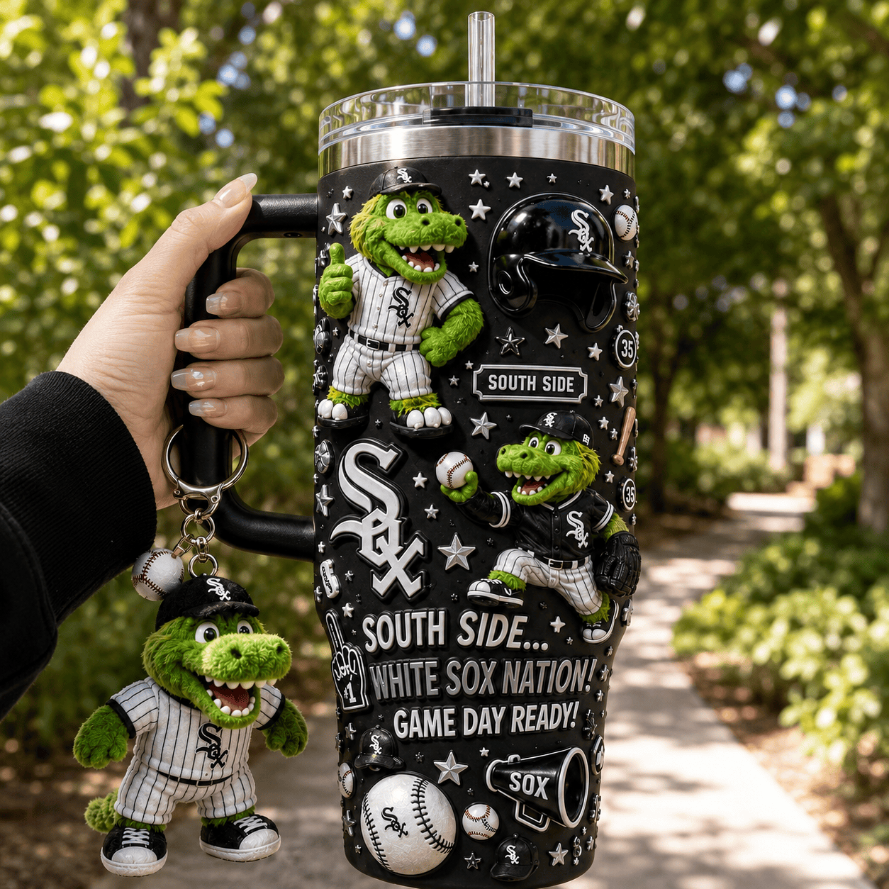 CWS 40oz Tumbler With Handle DNBN