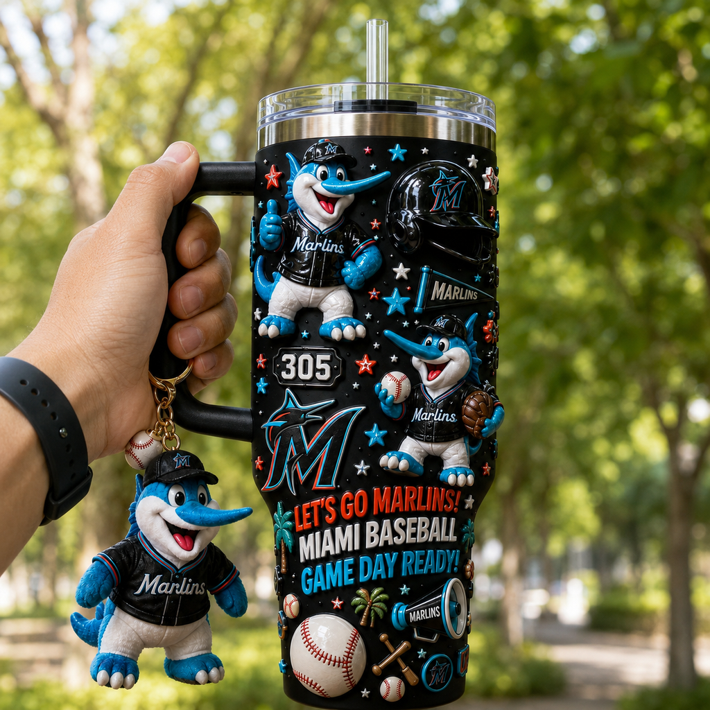 MMA 40oz Tumbler With Handle DNBN
