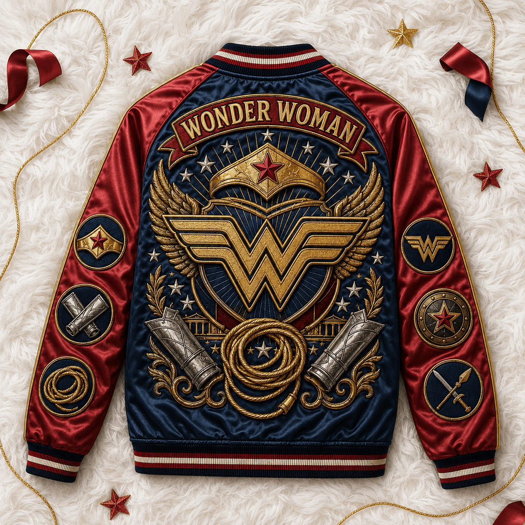 PREMIUM WDWM SATIN BASEBALL JACKET PDL
