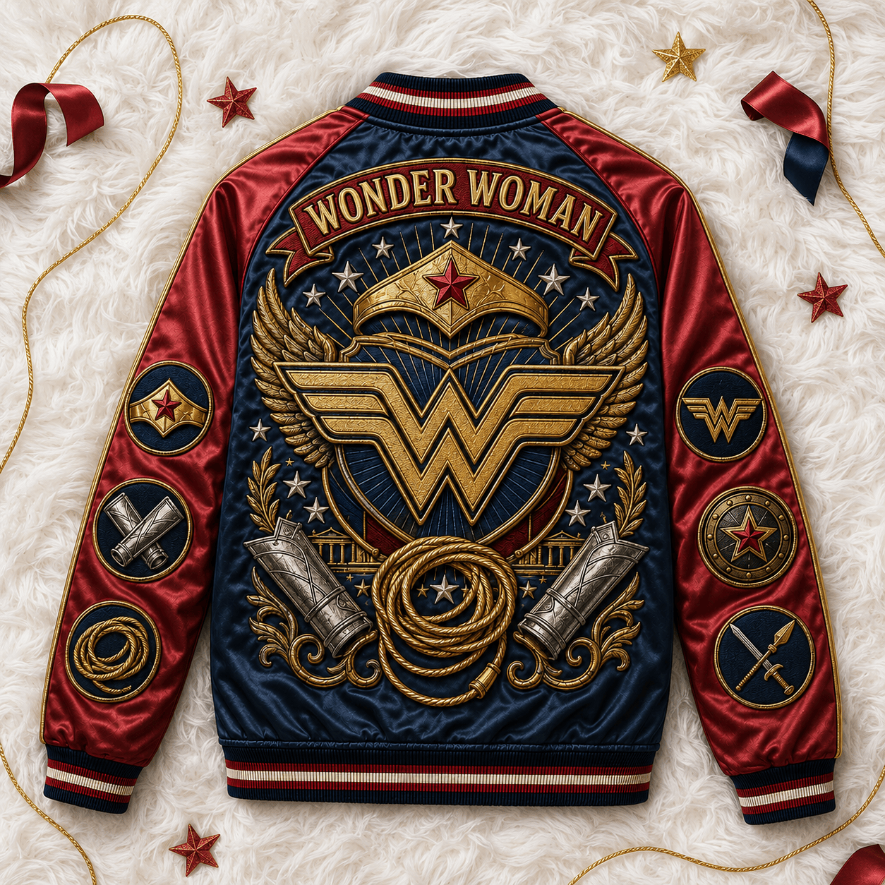 PREMIUM WDWM SATIN BASEBALL JACKET PDL