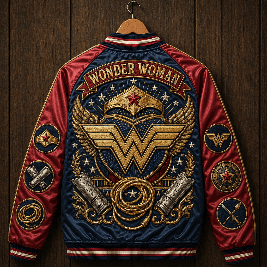 PREMIUM WDWM SATIN BASEBALL JACKET PDL