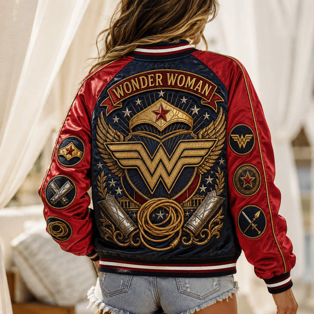 PREMIUM WDWM SATIN BASEBALL JACKET PDL