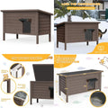 All-Weather Insulated Outdoor Cat House for Multiple